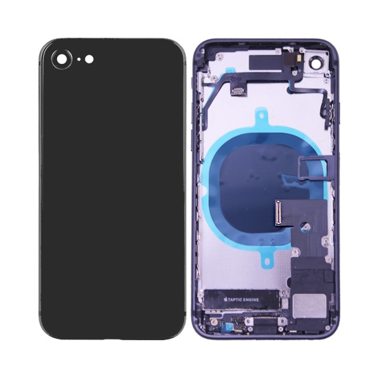 Tapa Trasera+Frame+Flex Apple iPhone 8 Negro